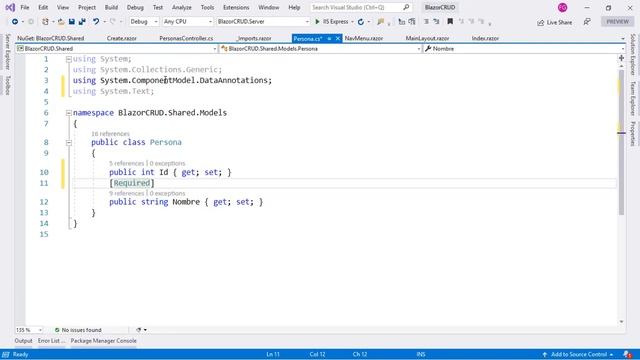 2- Haciendo un CRUD con Blazor - Entity Framework Core y Web API смотреть онлайн