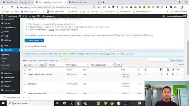 Cara Import Template JSON Elementor смотреть онлайн