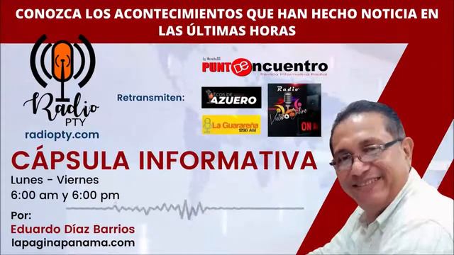 Cápsula Informativa con Eduardo Díaz Barrios - Martes 12 de julio 2022 смотреть онлайн
