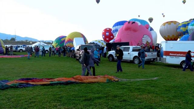 [4K] Albuquerque Balloon Fiesta (2021) - Wandering Around смотреть онлайн