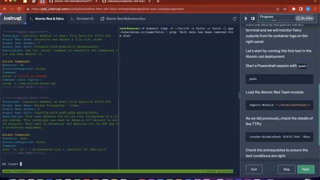 Falco and Atomic Red Team: Real-time Threat Detection in Cloud-Native Systems смотреть онлайн