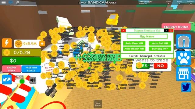 [NEW!]✔️ROBLOX HACK/SCRIPT | MAGNET SIMULATOR | AUTO FARM, AUTO SELL, AND MUCH MORE смотреть онлайн