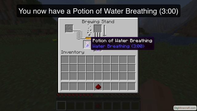 Potion of Water Breathing in Minecraft смотреть онлайн