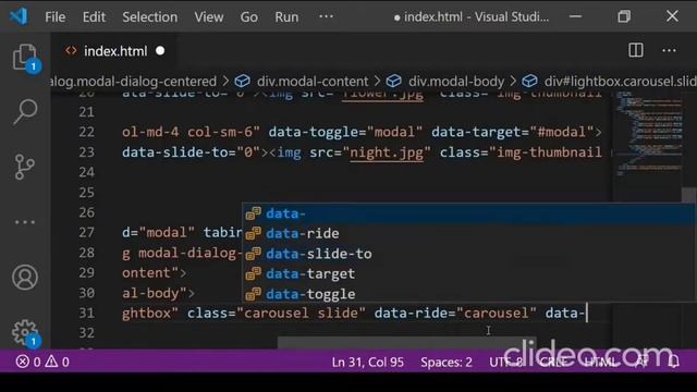 Creating Lightbox Step-by-Step using HTML, CSS, and Bootstrap. смотреть онлайн