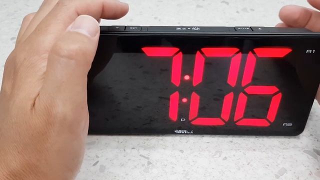 ОНЛАЙН ТРЕЙД.РУ Настольные часы BVItech BV-475R сетевые смотреть онлайн