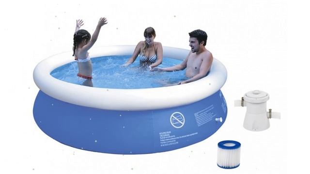 Бассейн Prompt Set Pools, фильтр-насос, картридж, 240х63см 2074л (JILONG) обзор 10201EU смотреть онлайн