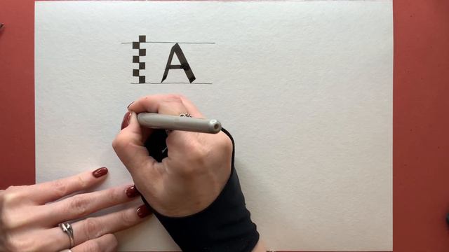 Каллиграфия. Как определить высоту строки в зависимости от ширины плоского пера. Дарья Романова. смотреть онлайн