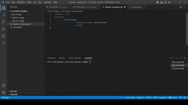 How To Create Docker Compose File