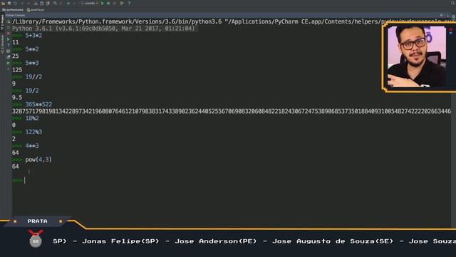 Curso Python #07 - Operadores Aritméticos смотреть онлайн