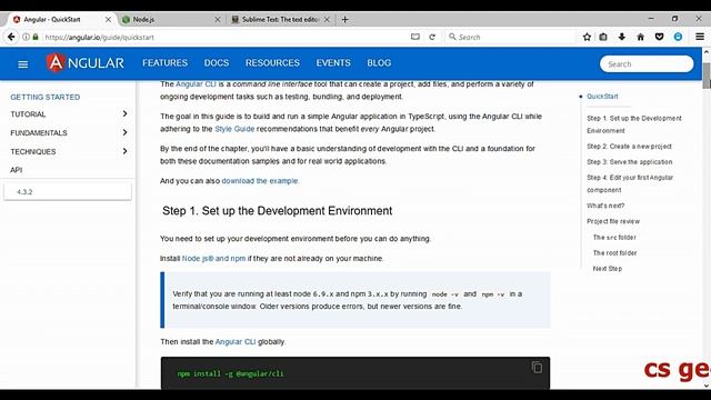 Angular 4 Tutorial #1 Introduction And Installation (हिन्दी) смотреть онлайн