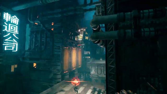 Прохождение игры GhostRunner (demo) - 1 уровень смотреть онлайн