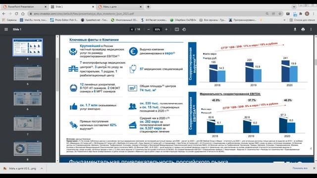 Мать и Дитя/EMC. Разбор компаний. Инвестбатл. Сравнение компаний. смотреть онлайн