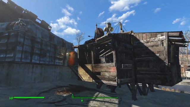 Fallout 4 - Starlight Drive In Settlement Tour смотреть онлайн