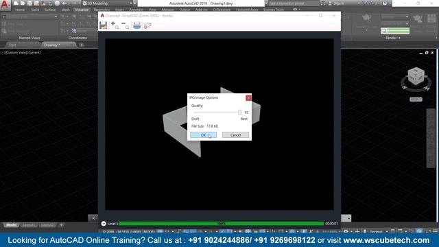 AutoCad 3D Render - How to 3D Render Floor in Autocad | Autocad Rendering Tutorial #154 смотреть онлайн