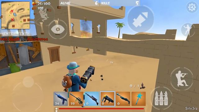 Rocket Royale JEFF PLAYING WITH FAN - Android Gameplay #278 смотреть онлайн