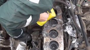 Масло в выпускном коллекторе часть 4 заключительная