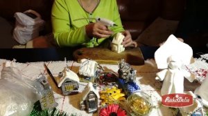 Новогодние Украшения Своими Руками, Игрушки из Ваты. Быстрое Творчество