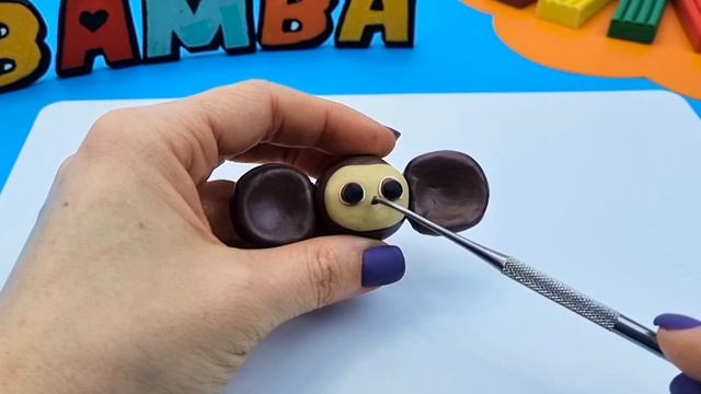 КАК СЛЕПИТЬ САМОГО ДОБРОГО ЧЕБУРАШКУ из пластилина/ ЧЕБУРАШКА своими руками? смотреть онлайн