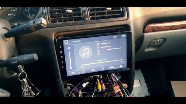 2Din 9Inch in Peugeot 406 Restyle