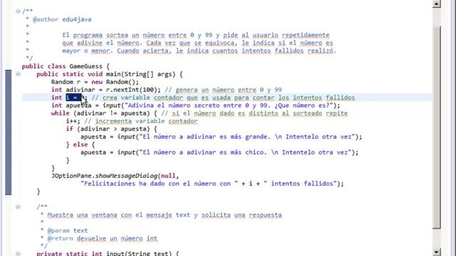 Random - Sortear números - Juego de adivinar número en Java смотреть онлайн