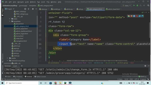 #11 Online Grocery Shop Project | Python Django | Add Product Category | By Bhuwan Bhaskar смотреть онлайн