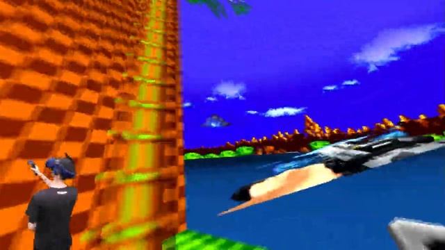 What happens when we mix 'Duke Nukem' with 'Sonic' in Virtual Reality? Total Madness! смотреть онлайн