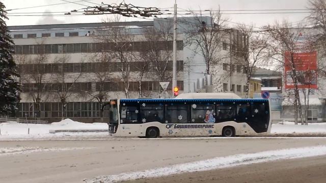 ГОРОД УФА БАШКИРИЯ транспорт города 1 января 2024 бгау смотреть онлайн