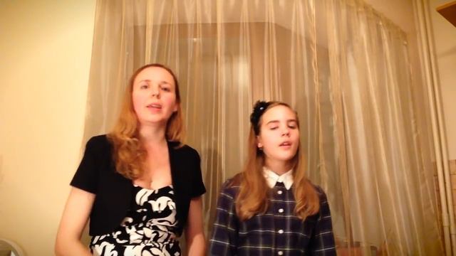 Эмма Репко и мама/Emma Repko and song "Somewhere only we know" смотреть онлайн
