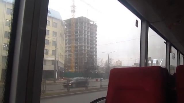 Минск, поездка на троллейбусе БКМ-42003А, парк.№4637, марш.58 (13.01.2022) смотреть онлайн