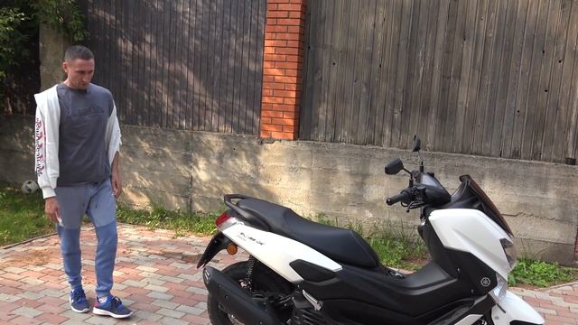 Шикарный городской скутер Yamaha 155cc! Лучшая динамика, дисковый задний тормоз, Система ABS смотреть онлайн