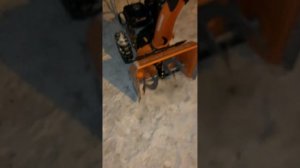 холодный пуск снегоуборщика daewoo dast 6560