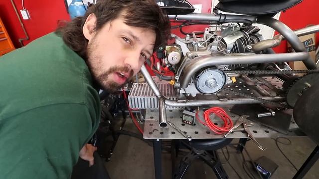 Big Block Pit Trike Is Done. Adding The Most Important Parts! смотреть онлайн