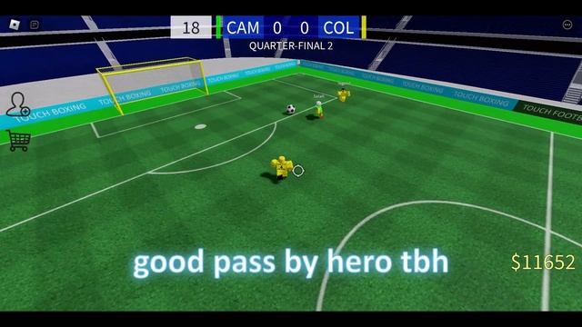 JOINING A PRO TOUCH FOOTBALL TEAM!!! (Roblox Touch Soccer League) смотреть онлайн