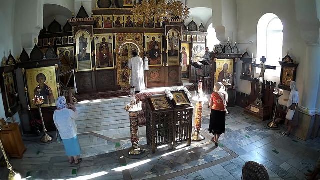 26.08.2020 Отдание праздника Преображения Господня. Свт.Тихона, еп.Воронежского, Задонского, чудотв смотреть онлайн