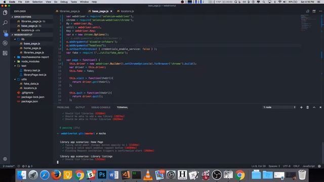 15 - Using Headless Chrome with WebdriverJS смотреть онлайн