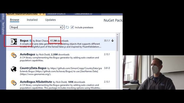 Generating Demo Data with EFCore and Bogus смотреть онлайн