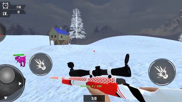 Dino hunter 3D hunting Games android gameplay part-6 смотреть онлайн
