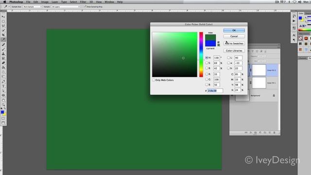 Photoshop Tutorial: Fill Layers смотреть онлайн