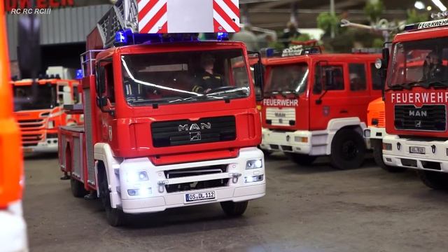 RC MODEL FIRE TRUCKS, FIRE FIGHTERS, RC SCANIA, RC MAN, RC MB MERCEDES-BENZ, RC TAMIYA