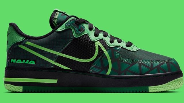 NIKE AIR FORCE 1 REACT 'NAIJA' 2020 | DETAILED LOOK RELEASE DATE смотреть онлайн