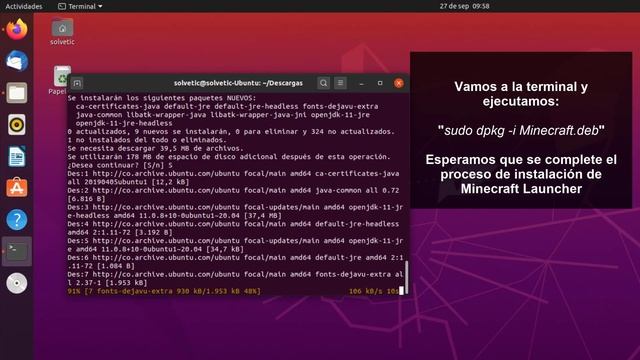 ? Cómo INSTALAR MINECRAFT en UBUNTU 20.04 смотреть онлайн