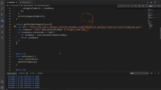 Flutter Get Selected Drop-down Item Value From Database. #Flutter Drop down. смотреть онлайн