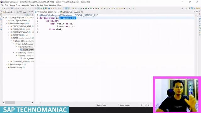 SAP CDS Introduction Part 2 - ABAP on HANA Course смотреть онлайн