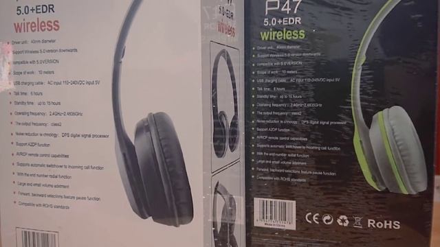 P 47 Wireless Headphones смотреть онлайн