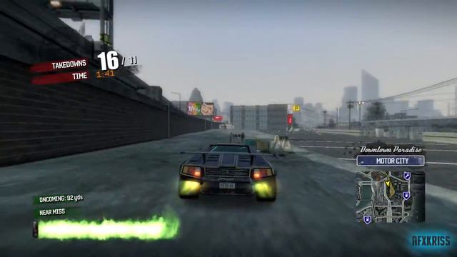 Burnout Paradise| Best Vertical Takedown Ever! смотреть онлайн