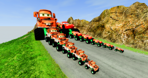 МУЛЬТИКИ ПРО МАШИНКИ! БОЛЬШОЙ И МАЛЕНЬКИЙ МЭТР ПРОТИВ МАККУИН ?Детский канал про Машинки?