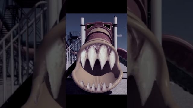 SCP ГОРКА ПОЖИРАТЕЛЬ УКУСИЛА МЕНЯ. Детская горка пожиратель в реальной жизни смотреть онлайн