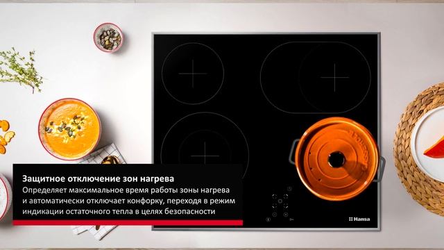Электрическая варочная поверхность Hansa BHCI66708 смотреть онлайн