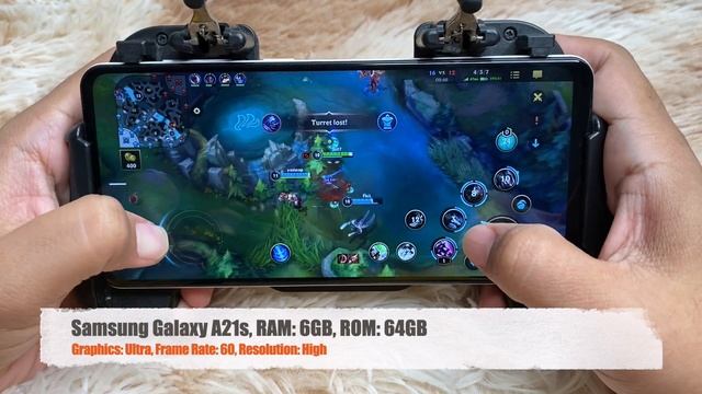 Samsung Galaxy A21s LOL Wild Rift Gameplay in 2021 Using 4G Data - Filipino | 6GB 64GB | смотреть онлайн