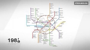 Московский метрополитен 1935 - 2020 гг, ВИДЕО СХЕМА.